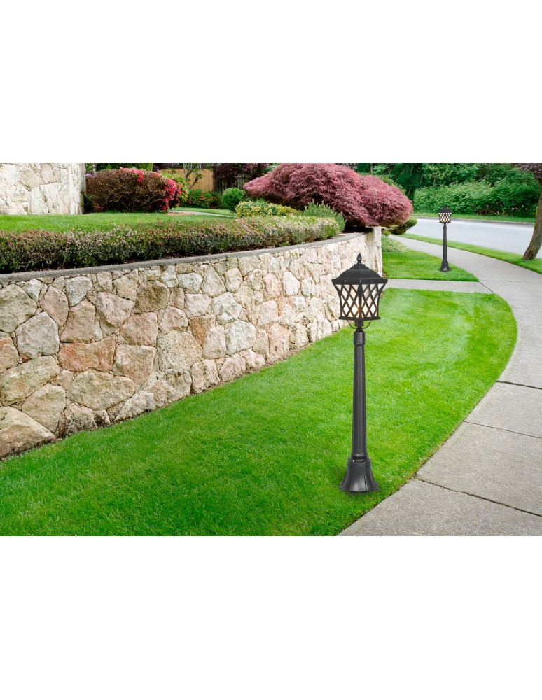 Standing garden lamps - Nowodvorski TAY Outdoor Pole Max wattage 60W E27 IP23 Black 5294 - product kolory-swiatla.pl 2