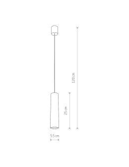 Nowodvorski EYE Ceiling Pendant Max power 1x10W only LED GU10 White 5397 - product 2