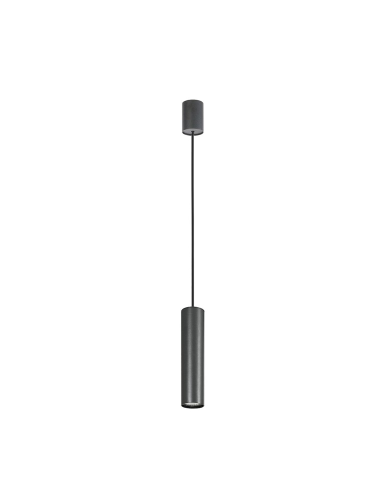 Pendant tube lamps - Nowodvorski EYE Ceiling Pendant Max power 1x10W only LED GU10 Graphite 5398 - product kolory-swiatla.pl 1