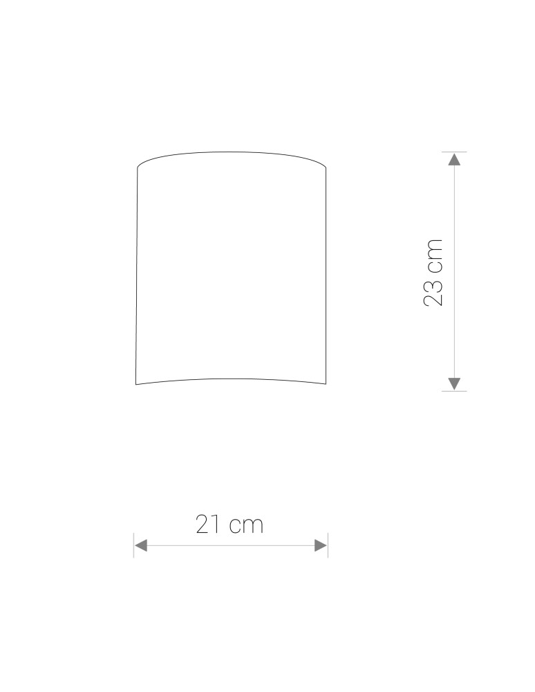Wall lamps - Nowodvorski ALICE XS Wall lamp Max power 1x60W E27 Ecru 5663 - product kolory-swiatla.pl 2