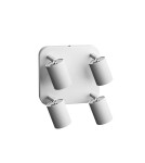 Spotlight ceiling lamps - Nowodvorski EYE SPOT Reflector/Spot Max power 4x10W only LED GU10 White 6017 - product 1