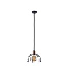 Pendant lamps - Nowodvorski WORKSHOP C Suspended Ceiling Max power 1x60W E27 Black 6335 - product 1
