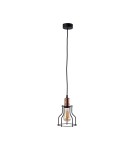 Pendant lamps - Nowodvorski WORKSHOP B Suspended Ceiling Max power 1x60W E27 Black 6336 - product 1