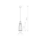 Pendant lamps - Nowodvorski WORKSHOP A Suspended Ceiling Max power 1x60W E27 Black 6337 - product 3