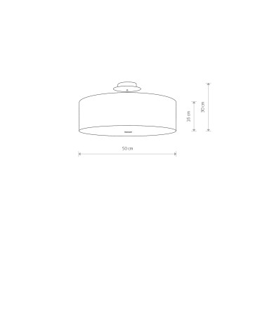 Nowodvorski VIVIANE Przysufitowa 3xE27 Czarny 6390 - produkt 2