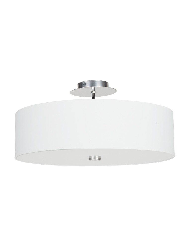 Ceiling lamps with lampshade - Nowodvorski VIVIANE Ceiling Plafond/Suspended Max wattage 3x60W E27 White 6391 - product kolory-swiatla.pl 1
