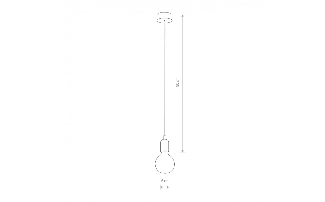 Nowodvorski SILICONE Wisząca 1xE27 Czarny 6404