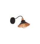 Wall lamps - Nowodvorski GARRET Wall Mounted Max power 1x60W E27 Chocolate 6442 - product 1