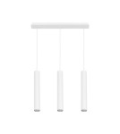 Pendant tube lamps - Nowodvorski EYE Ceiling Pendant Max power 3x10W only LED GU10 White 6481 - product 1
