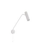 Cantilever wall lamps - Nowodvorski EYE SUPER Wall lamp adjustable Max power 1x35W GU10 White 6487 - product 1
