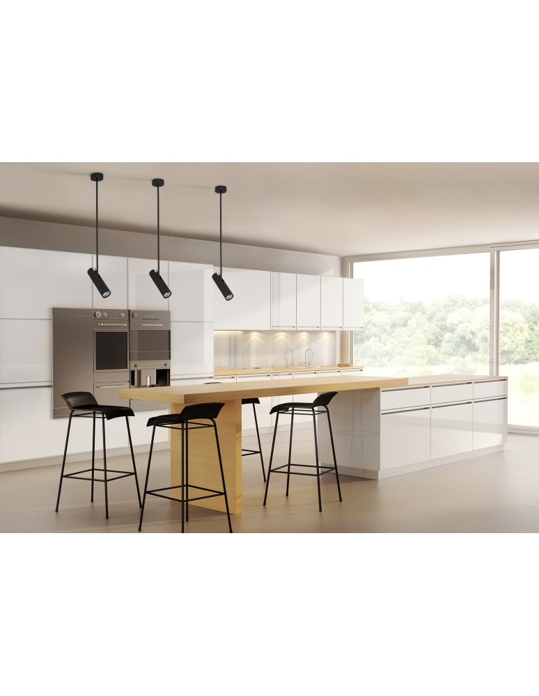 Ceiling spotlights - Nowodvorski EYE SUPER B Spotlight/Spot Max power 1x35W GU10 Black 6503 - product kolory-swiatla.pl 4