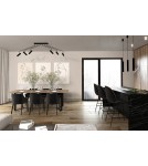 Spotlight ceiling lamps - Nowodvorski EYE SUPER Reflector/Spot Max power 6x35W GU10 Black 6505 - product 4