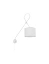 View Nowodvorski VIPER Wall lamp adjustable with switch Max power 1x40W E14 White 6512