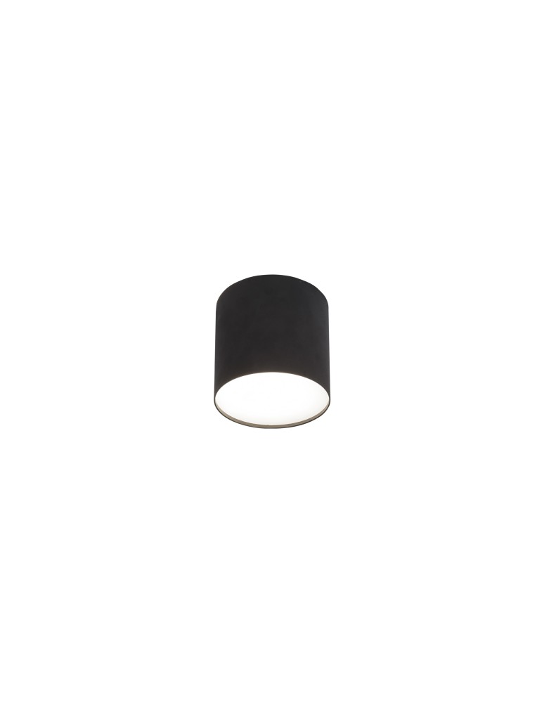 Ceiling luminaires for replaceable light source - Nowodvorski POINT PLEXI M Spot Surface Max wattage 1x10W only LED GU10 Black 6526 - product kolory-swiatla.pl 1