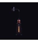 Wall lamps - Nowodvorski WORKSHOP Wall lamp Max power 1x60W E27 Black 6605 - product 1