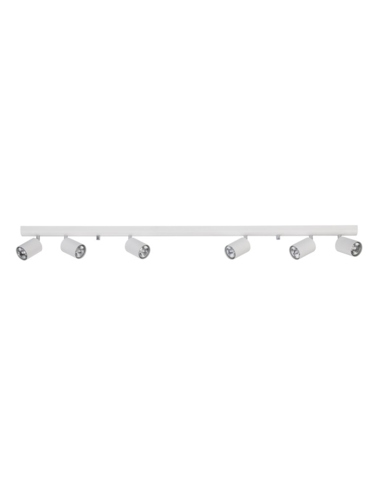 Spotlight ceiling lamps - Nowodvorski EYE SPOT Reflector/Spot Max power 6x10W only LED GU10 White 6607 - product kolory-swiatla.pl 1