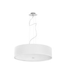 Pendant lamps - Nowodvorski VIVIANE Suspended Ceiling Max power 3x60W E27 White 6772 - product 1
