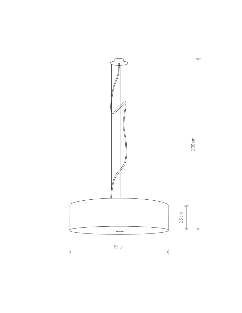 Pendant lamps - Nowodvorski VIVIANE Suspended Ceiling Max power 3x60W E27 Black 6774 - product kolory-swiatla.pl 2