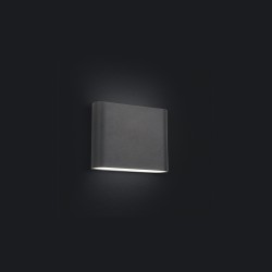 Nowodvorski SEMI LED Zewnętrzna Ścienna 1xLED Czarny 6775