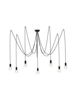 Nowodvorski SPIDER Suspended Ceiling Max power 7x60W E27 Black 6785