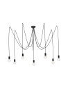 Nowodvorski SPIDER Suspended Ceiling Max power 7x60W E27 Black 6785