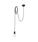 Pendant lamps spiders - Nowodvorski SPIDER Suspended Ceiling Max power 1x60W E27 Black 6792 - product 1