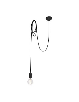 Nowodvorski SPIDER I Wisząca 1xE27 Czarny 6792