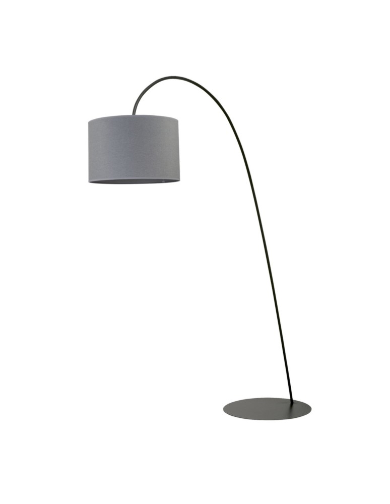 Floor lamps with lampshade - Nowodvorski ALICE L Floor Max power 1x60W E27 Black 6818 - product kolory-swiatla.pl 1