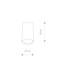 Nowodvorski EYE S Natynkowa 1xGU10 Czarny 6836 - produkt 2