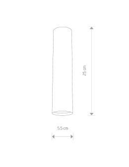 Nowodvorski EYE M Natynkowa 1xGU10 Czarny 6837 - produkt 2