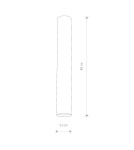 Ceiling luminaires for replaceable light source - Nowodvorski EYE L Spot Surface Max power 1x35W GU10 Black 6838 - product 2