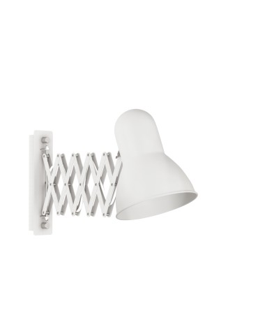 Nowodvorski HARMONY Wall lamp adjustable with switch Max wattage 1x60W E27 White 6868