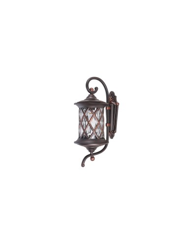Nowodvorski LANTERN Outdoor Wall Mounted Max wattage 60W E27 IP23 Black Patinated Copper 6911