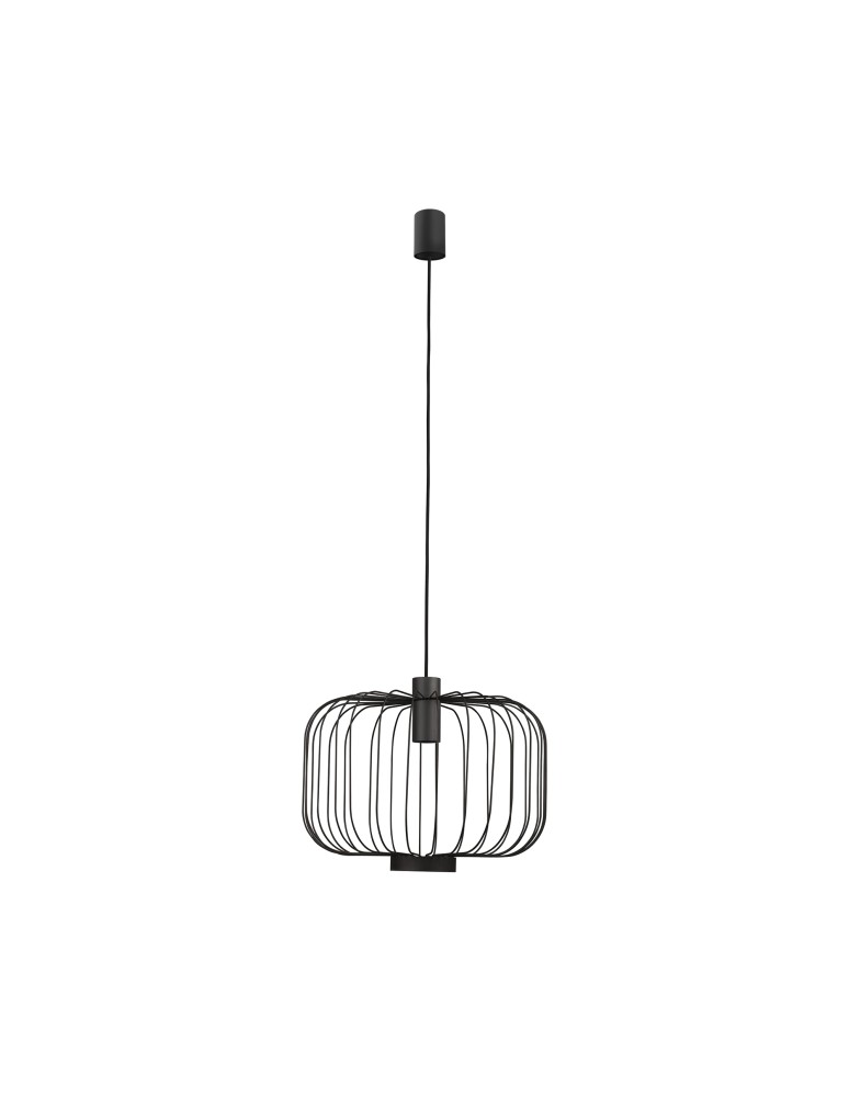 Pendant lamps - Nowodvorski ALLAN Suspended Ceiling Max power 1x35W GU10 Black 6941 - product kolory-swiatla.pl 1