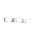 Bathroom wall lamps - Nowodvorski BRAZOS Wall Mounted Max moc 3x25W G9 IP44 Chrome 6951 - product 1