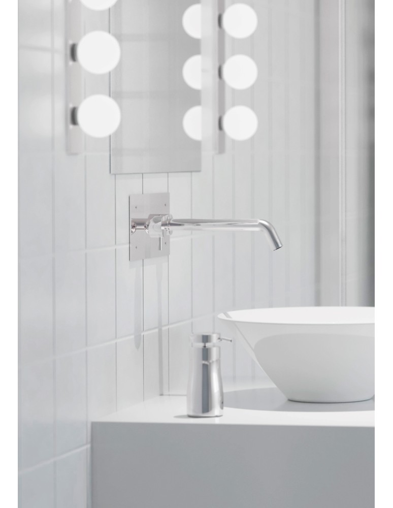 Bathroom wall lamps - Nowodvorski BRAZOS Wall Mounted Max moc 3x25W G9 IP44 Chrome 6951 - product kolory-swiatla.pl 2