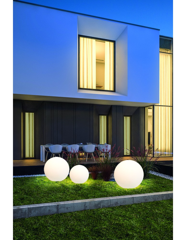 Garden balls - Nowodvorski CUMULUS L Outdoor Portable Max power 1x60W E27 IP44 White 6978 - product kolory-swiatla.pl 3