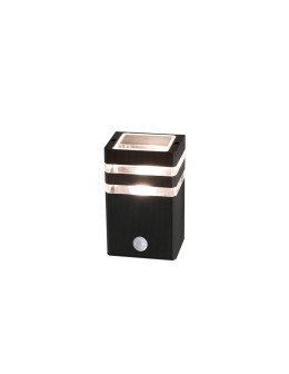 Nowodvorski RIO SENSOR Outdoor Wall Mounted Max power 1x40W E27 IP54 Black 7017