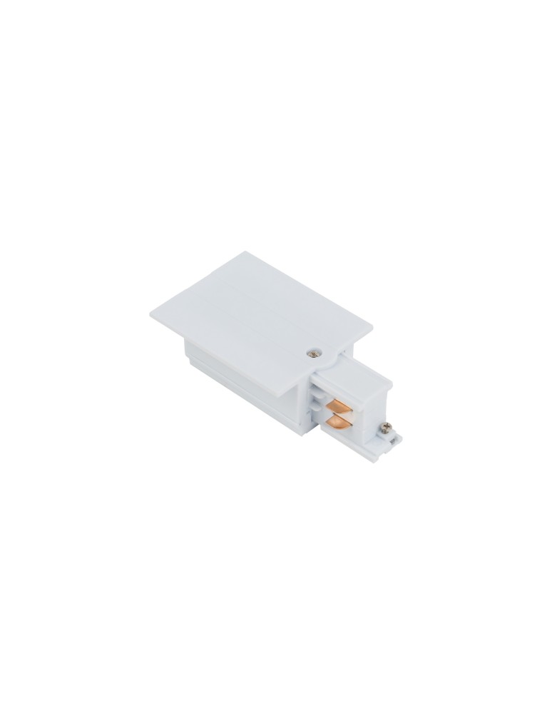 Accessories for 3 phase busbars - Nowodvorski CTLS REC PWR END CAP LEFT (PEL) White Power Supply Flush Mounted Accessories - product kolory-swiatla.pl 1