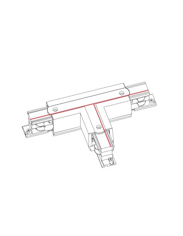 Nowodvorski CTLS PWR T CONN LEFT 2 TL2 Akcesoria Natynkowe Systemu Biały 8236 - produkt 2