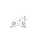 Accessories for 3 phase busbars - Nowodvorski CTLS REC PWR T CONN LEFT 2 WHT (TL2) Commercial lightingConfigurable systems Flush mount accessories Max power 16A, - product 2