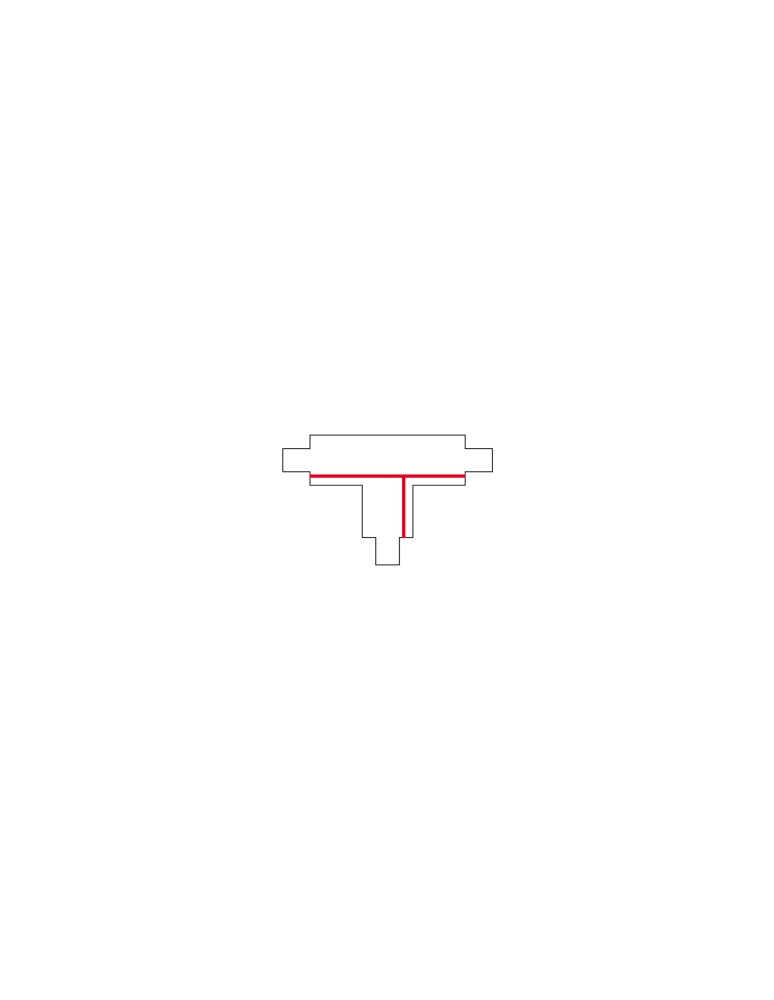 Accessories for 3 phase busbars - Nowodvorski CTLS REC PWR T CONN LEFT 2 WHT (TL2) Commercial lightingConfigurable systems Flush mount accessories Max power 16A, - product kolory-swiatla.pl 3