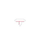 Accessories for 3 phase busbars - Nowodvorski CTLS PWR T CONN RIGHT 1 TR1 Commercial LightingConfigurable Systems Surface-mounted Accessories Max power 16A, 3.7kV - product 3
