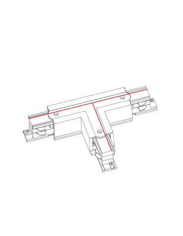 Nowodvorski CTLS PWR T CONN LEFT 1 TL-1 Commercial LightingConfigurable Systems Surface-mounted Accessories Max power 16A,... - product 2