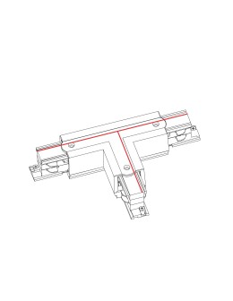 Nowodvorski CTLS PWR T CONN LEFT 1 TL-1 Akcesoria Natynkowe Systemu Czarny 8244 - produkt 2