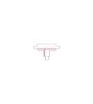 Accessories for 3 phase busbars - Nowodvorski CTLS REC PWR T CONN RIGHT 1 WHT (TR1) Commercial LightingConfigurable Systems Flush Mounted Accessories Max power 16 - product 3