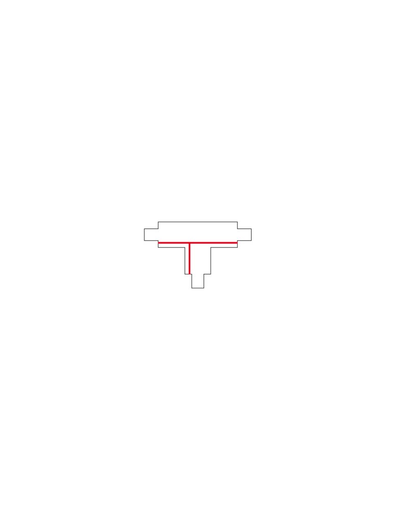 Accessories for 3 phase busbars - Nowodvorski CTLS REC PWR T CONN RIGHT 1 WHT (TR1) Commercial LightingConfigurable Systems Flush Mounted Accessories Max power 16 - product kolory-swiatla.pl 3
