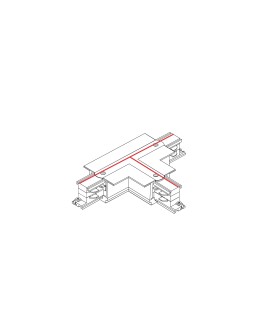 Nowodvorski CTLS REC PWR T CONN LEFT 1 BLK (TL1) Commercial lightingConfigurable systems Flush mount accessories Max power... - product 2