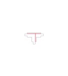 Accessories for 3 phase busbars - Nowodvorski CTLS REC PWR T CONN LEFT 1 BLK (TL1) Commercial lightingConfigurable systems Flush mount accessories Max power 16A, - product 3