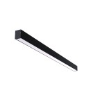 Lighting beams - Nowodvorski CL OFFICE PRO LED 120 4000K Commercial lighting LED lamp Max wattage 1x31W LED IP52 Black 8297 - product 1